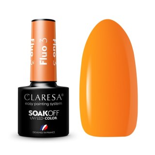 Claresa lakier hybrydowy Fluo nr 3 5 g