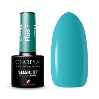 Claresa lakier hybrydowy Fluo nr 7 5 g
