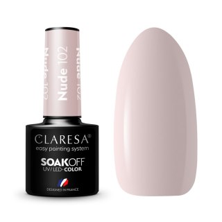 Claresa lakier hybrydowy Nude nr 102 5 g