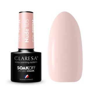 Claresa lakier hybrydowy Nude nr 105 5 g
