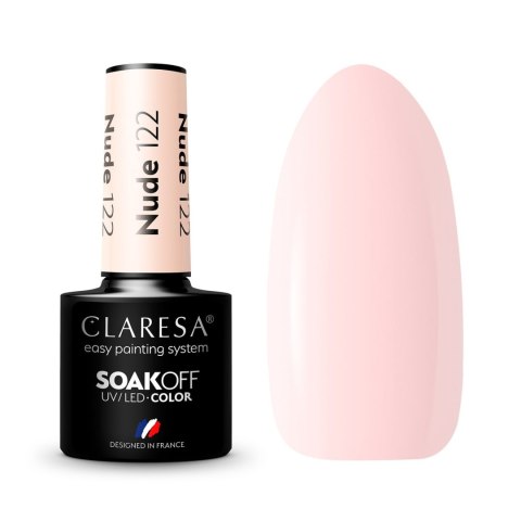 Claresa lakier hybrydowy Nude nr 122 5 g