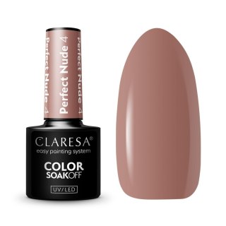 Claresa lakier hybrydowy Perfect Nude nr 4 5 g
