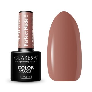 Claresa lakier hybrydowy Perfect Nude nr 8 5 g