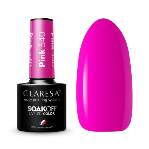 Claresa lakier hybrydowy Pink nr 540 5 g