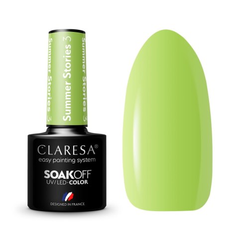 Claresa lakier hybrydowy do paznokci SUMMER STORIES - 3 5 g