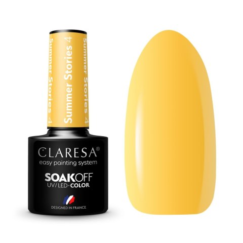 Claresa lakier hybrydowy do paznokci SUMMER STORIES - 4 5 g