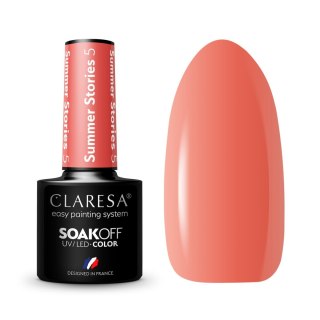 Claresa lakier hybrydowy do paznokci SUMMER STORIES - 5 5 g