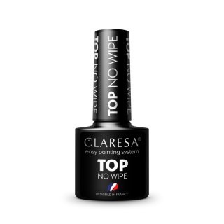 Claresa top do paznokci hybrydowych No Wipe 5 ml
