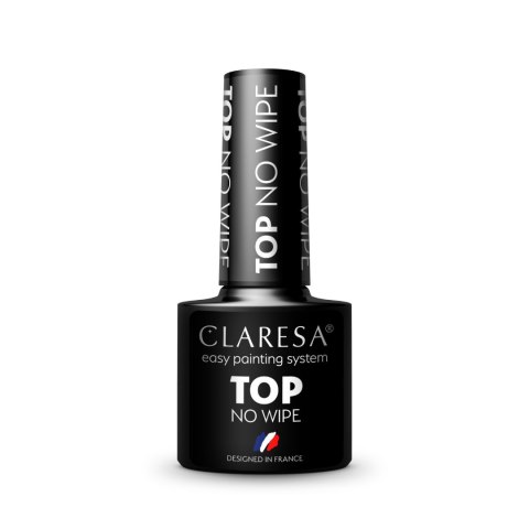 Claresa top do paznokci hybrydowych No Wipe 5 ml