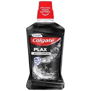 Colgate Plax płyn do płukania jamy ustnej White & Charcoal 500 ml