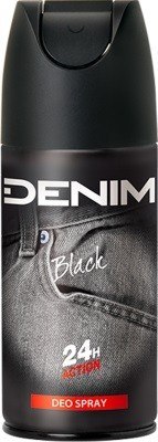 DENIM Black Dezodorant w Sprayu dla Mężczyzn 150 ml