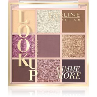 Eveline Kolorowka Eveline Look Up Paletka 9 Cieni do Powiek Gimme More!
