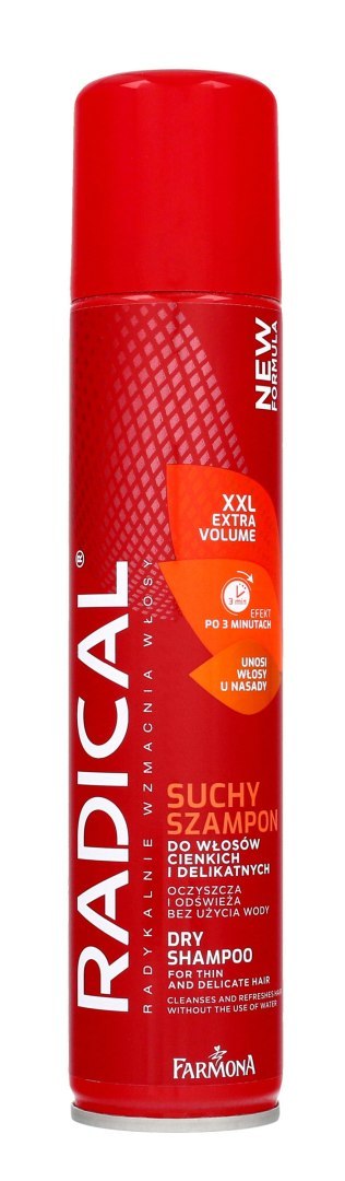 Farmona RADICAL szampon suchy do włosów cienkich i delikatnych XXL Extra Volume 180 ml