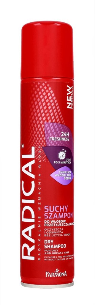 Farmona RADICAL szampon suchy do włosów przetłuszczających się 24H Freshness 180 ml