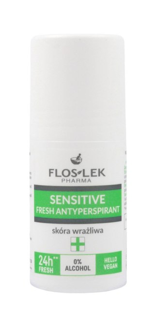 Floslek Sensitive Deo Roll-on Fresh Antyperspirant 50 ml