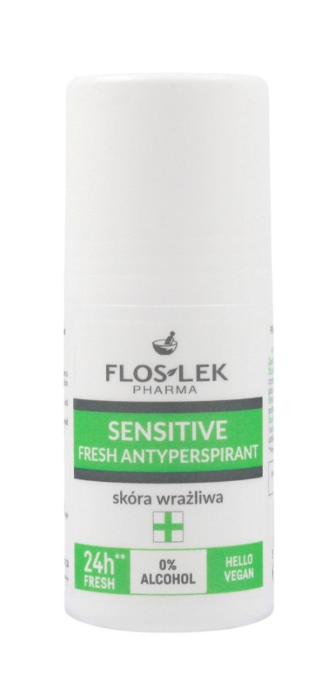 Floslek Sensitive Deo Roll-on Fresh Antyperspirant 50 ml