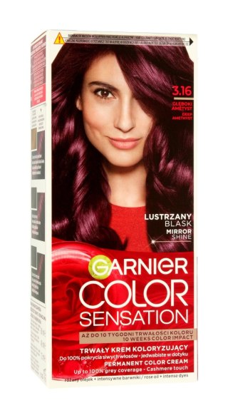 Garnier Color Sensation krem koloryzujący 3.16 Amethyst- Głęboki Ametyst 1 op.
