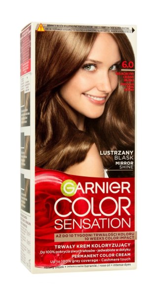 Garnier Color Sensation krem koloryzujący 6.0 Dark Blond- Szlachetny Ciemny Blond 1 op.