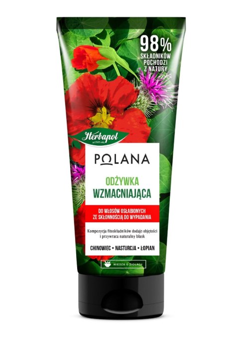 Herbapol Polana odżywka wzmacniająca do włosów osłabionych, ze skłonnością do wypadania 200 ml