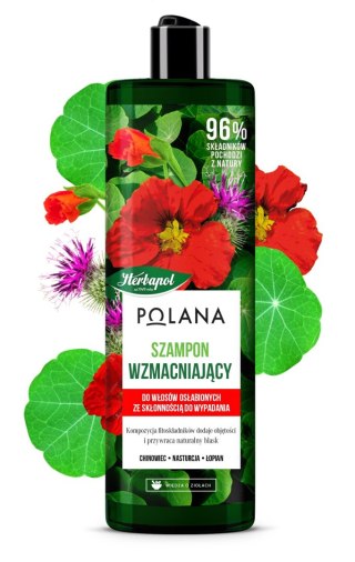 Herbapol Polana szampon wzmacniający do włosów osłabionych, ze skłonnością do wypadania 400 ml