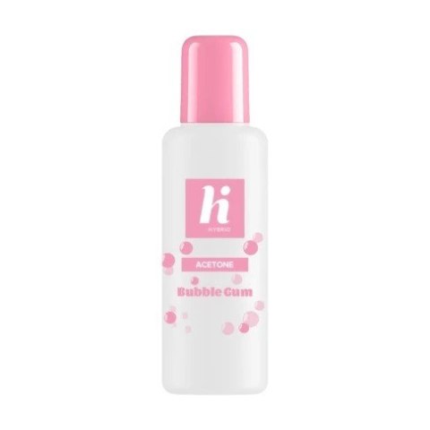 Hi Hybrid aceton do usuwania lakieru hybrydowego Bubble Gum 125 ml