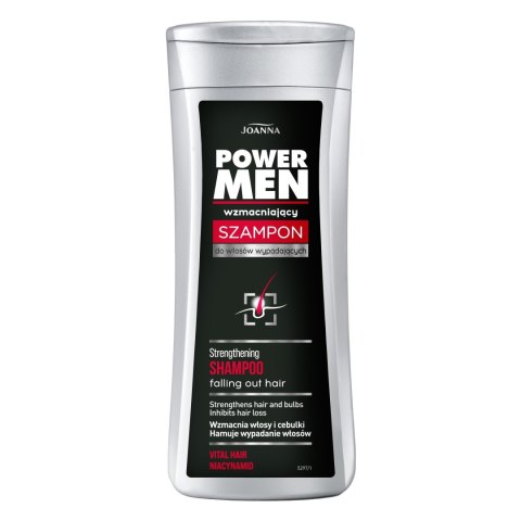 Joanna Power Men szampon wzmacniający do włosów wypadających 200 ml