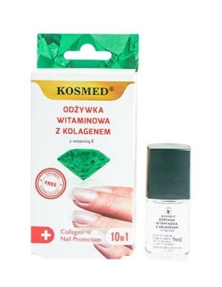 Kosmed odżywka do paznokci witaminowa z kolagenem 9 ml