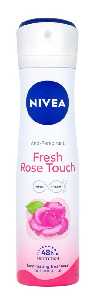 NIVEA Fresh Rose Touch Antyperspirant Damski w Sprayu 150 ml