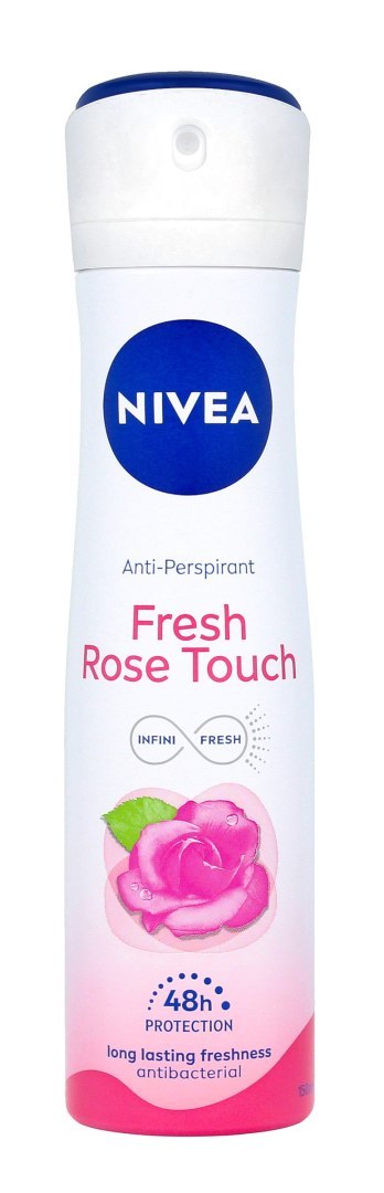 NIVEA Fresh Rose Touch Antyperspirant Damski w Sprayu 150 ml