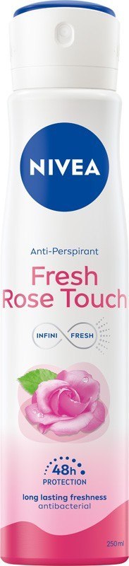 NIVEA Fresh Rose Touch Antyperspirant Damski w Sprayu 250 ml