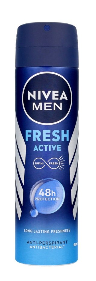NIVEA MEN Fresh Active Antyperspirant w Sprayu 150 ml