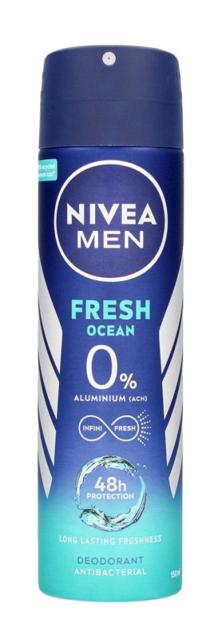 NIVEA MEN Fresh Ocean Dezodorant w Sprayu 150 ml