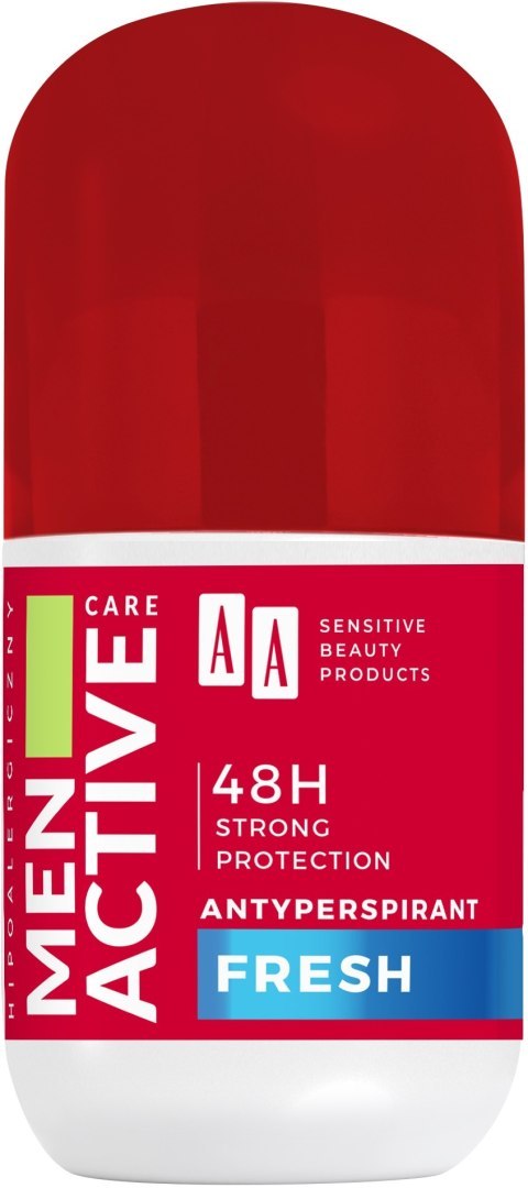 Oceanic Aa Active Care Dezodorant Antyperspirant Roll-on Fresh dla Mężczyzn 50 ml