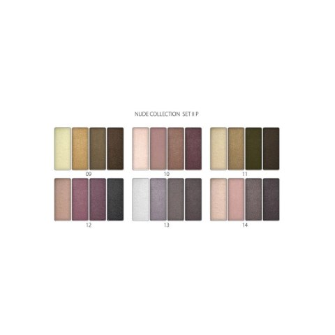 Revers Zestaw Cienie do Powiek Gallant Nude Set II P 1 Op. - 12 szt.