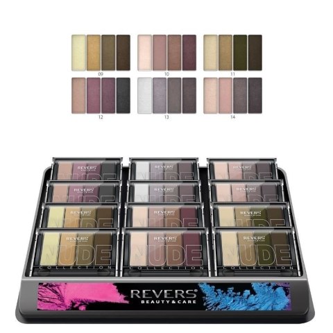 Revers Zestaw Cienie do Powiek Gallant Nude Set II P 1 Op. - 12 szt.