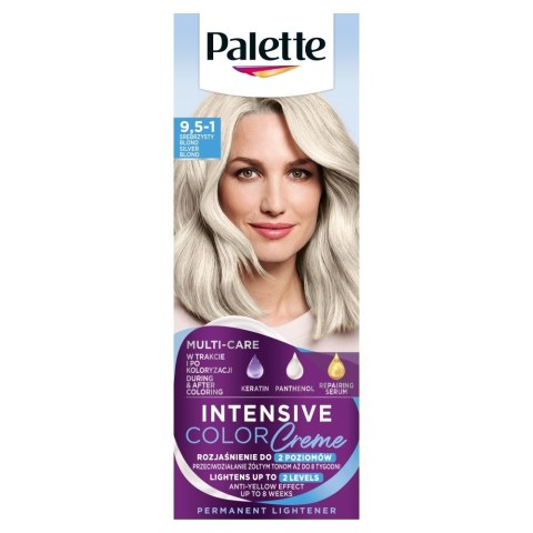 Palette Intensive Color Creme krem koloryzujący nr 9.5-1 - srebrzysty blond 1 op.