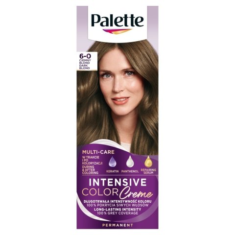 Palette Intensive Color Creme krem koloryzujący nr 6-0 - Ciemny Blond 1 op.