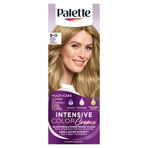 Palette Intensive Color Creme krem koloryzujący nr 8-0 - Jasny Blond 1 op.