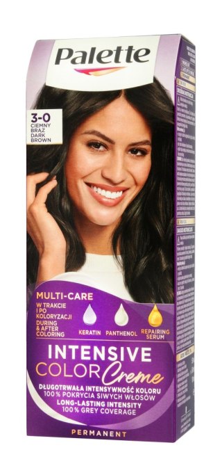 Palette Intensive Color Creme Multi Care krem koloryzujący nr 3-0 (N2) - ciemny brąz 1 op.