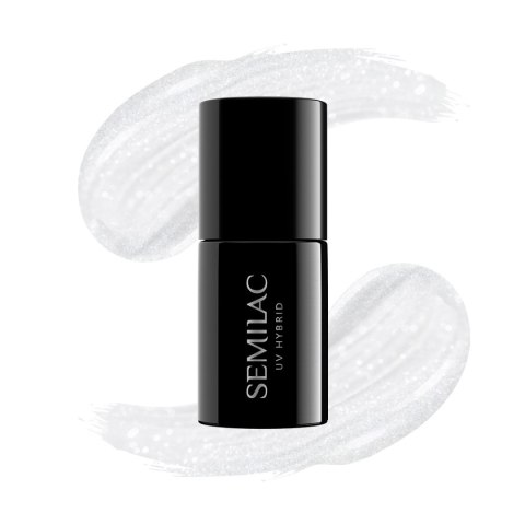 Semilac lakier hybrydowy Wedding Pearls 237 White Pearl (HEMA free) 7 ml