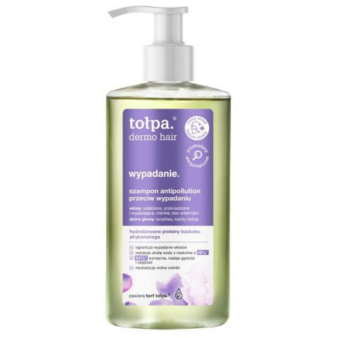 Tołpa Dermo Hair Wypadanie szampon antipollution przeciw wypadaniu włosów 250 ml