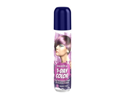 Venita 1- Day Color spray koloryzujący do włosów - nr 13 Magic Pink (różowy) 50 ml