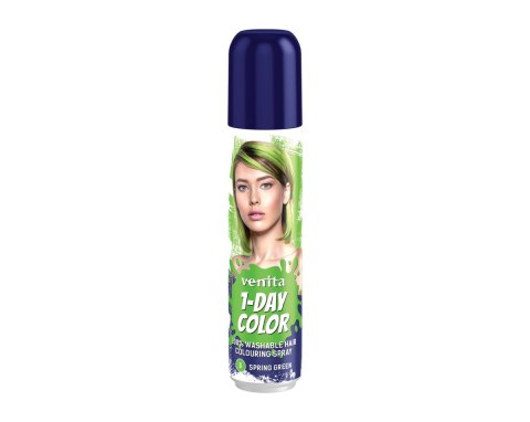 Venita 1- Day Color spray koloryzujący do włosów - nr 3 Spring Green (zielony) 50 ml