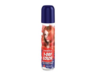 Venita 1- Day Color spray koloryzujący do włosów - nr 4 Red Spark (czerwony) 50 ml
