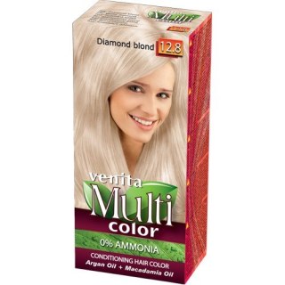 Venita farba do włosów bez amoniaku Multi Color - 12.8 Diamond Blond 1 op.