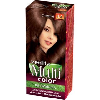 Venita farba do włosów bez amoniaku Multi Color - 4.4 Chestnut 1 op.