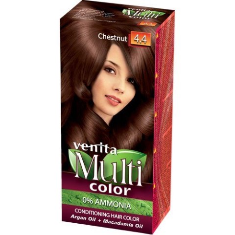 Venita farba do włosów bez amoniaku Multi Color - 4.4 Chestnut 1 op.