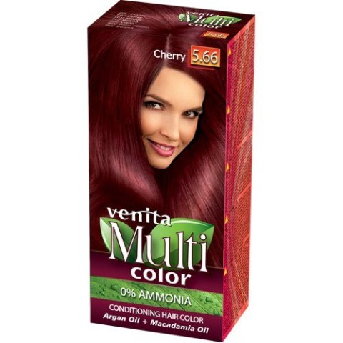 Venita farba do włosów bez amoniaku Multi Color - 5.66 Cherry 1 op.
