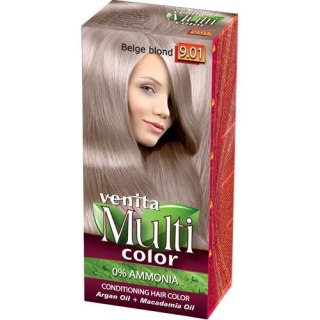 Venita farba do włosów bez amoniaku Multi Color - 9.01 Beige Blond 1 op.