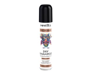 Venita Fresh Hair suchy szampon do ciemnych i brązowych włosów - Dark&Brown 75 ml